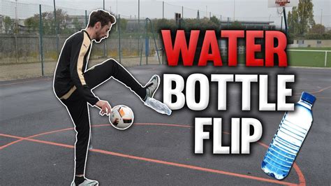 water bottle flip technique